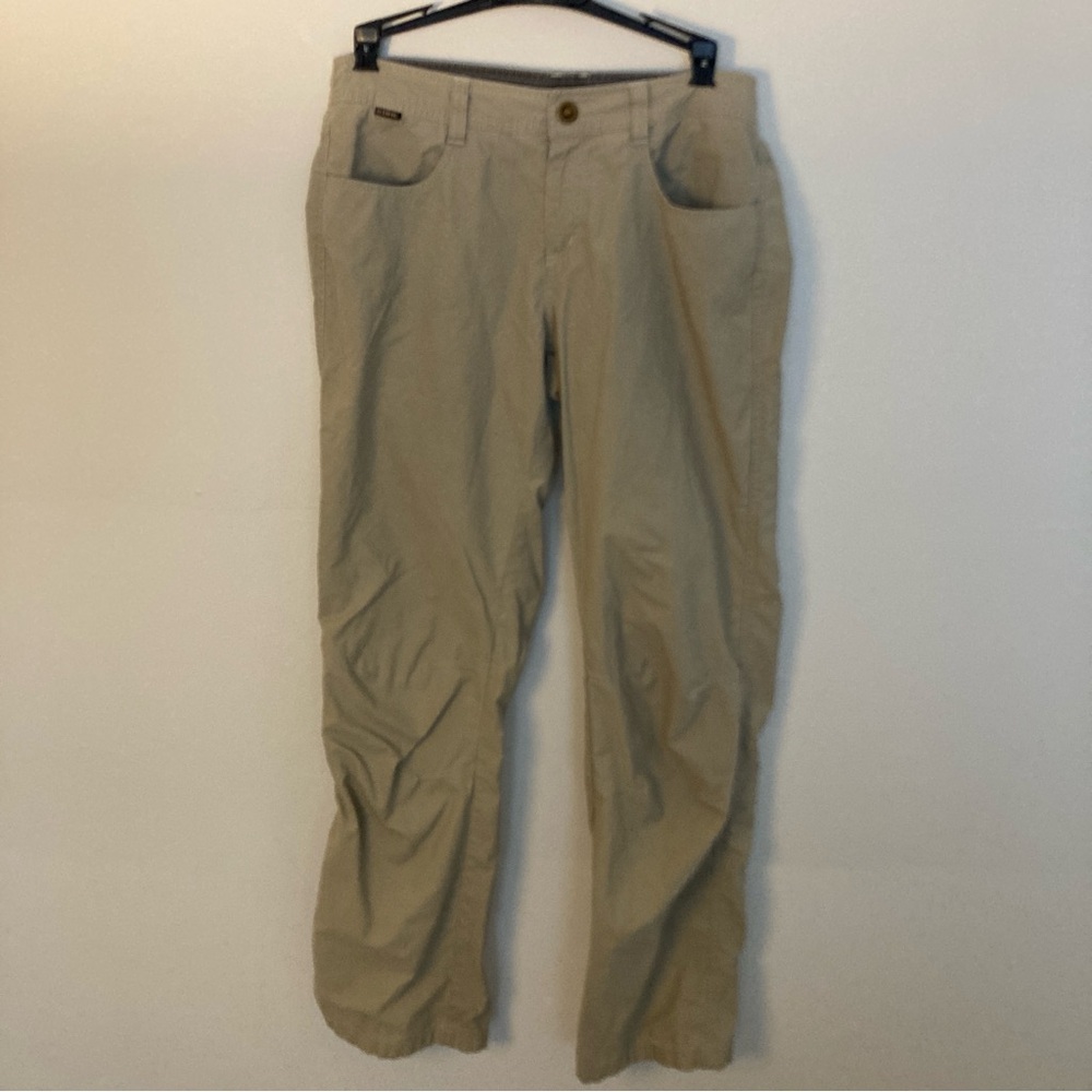 KUHL women’s gorpcore pants tan 6 reg